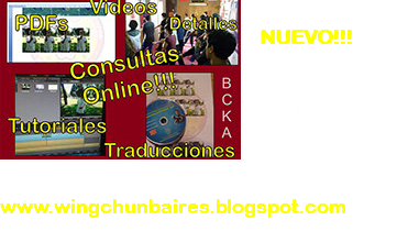 ﷯
NUEVO!!! CURSO DE WING CHUN ONLINE Ingresa a: www.wingchunbaires.blogspot.com
Para más información!!!