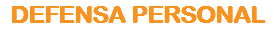 DEFENSA PERSONAL